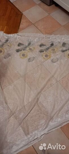 Тюль кухонная