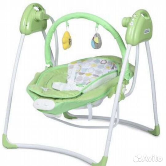 Детские электронные качели Babyton Funny time 2в1