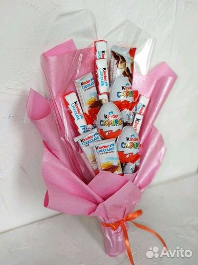 Детские букеты, букет из сладостей