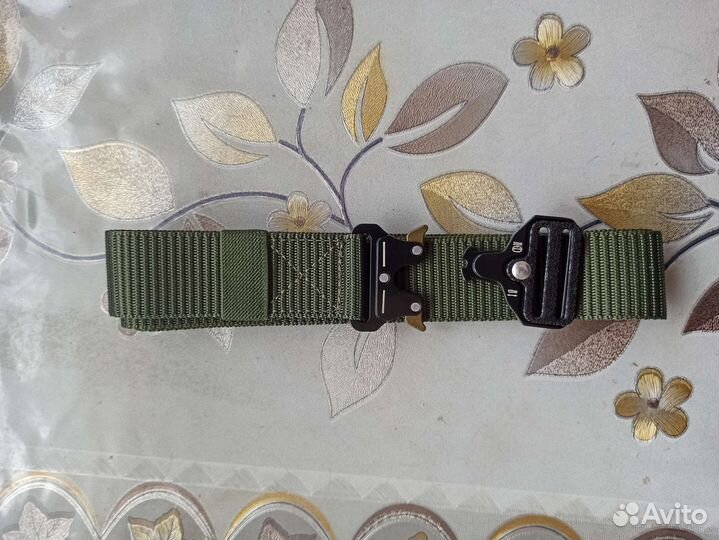 Ремень поясной тактический с металлической пряжкой