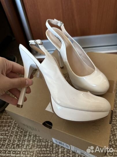 Туфли белые 37