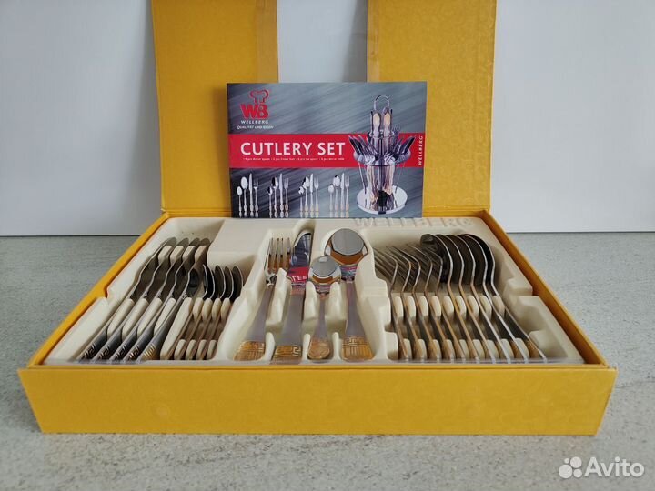 Набор столовых приборов на 6 персон 24 предмета