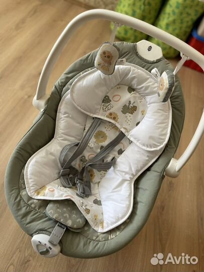 Детское кресло шезлонг качели