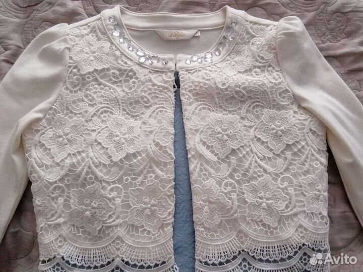 Жакет накидка нарядная