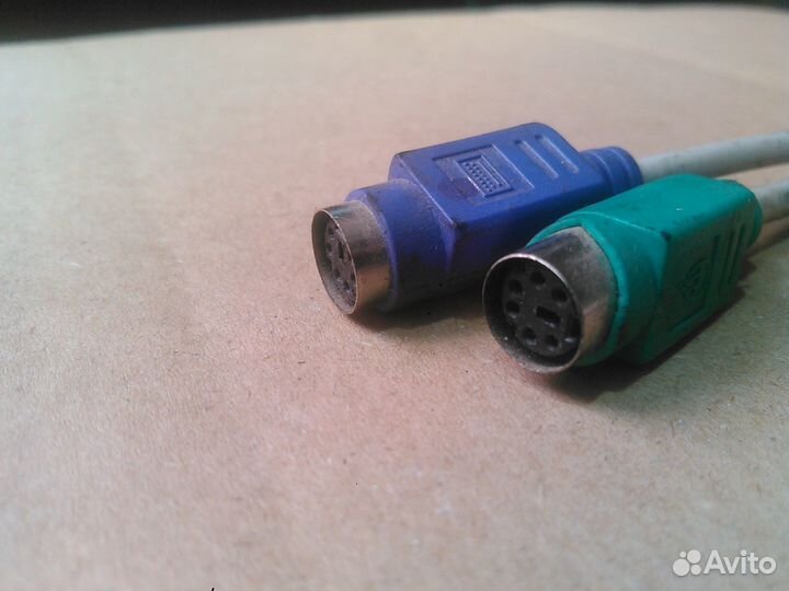 Переходник (адаптер) PS/2 - USB (клавиатура+мышь)