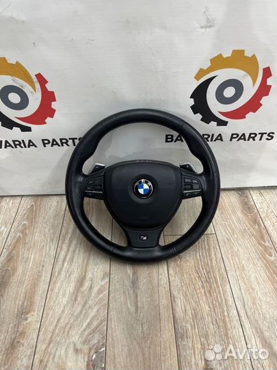 М руль с airbag лепестки Bmw 5 F10 2.5 N52 2011
