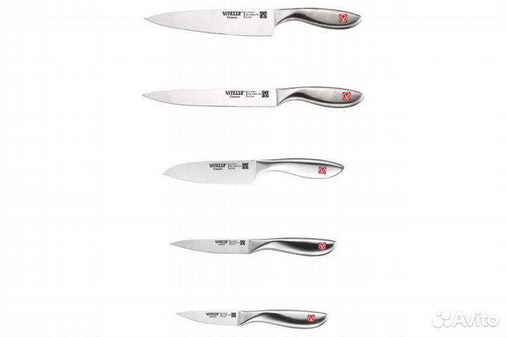 Набор ножей Vitesse VS-9204, 6 предметов