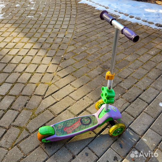 Самокат детский трехколесный бу