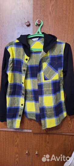 Рубашка с капюшоном Gee jay boys на мальчика 152см