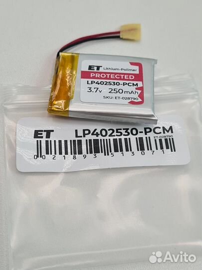 Аккумулятор ET LP402530-PCM