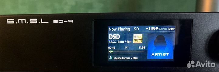 Сетевой проигрыватель smsl SD-9