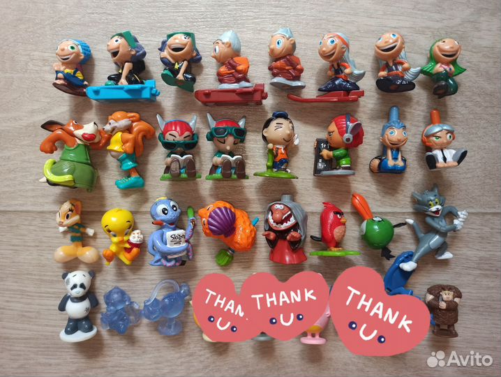 Киндер и другие фигурки