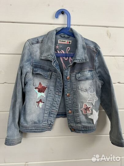 Джинсовка детская desigual 7/8 122-128