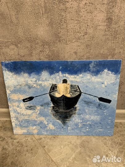 Картина акрилом на холсте