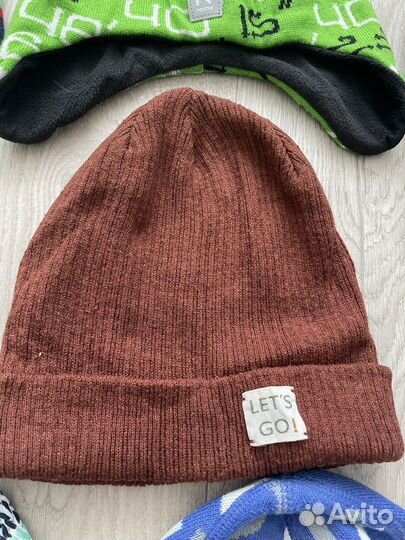 Шапки,шлемы Reima,HM,Benetton