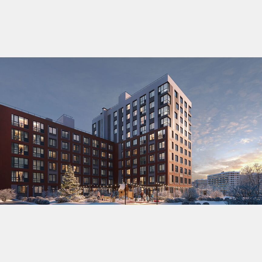 1-к. квартира, 44,1 м², 2/10 эт.