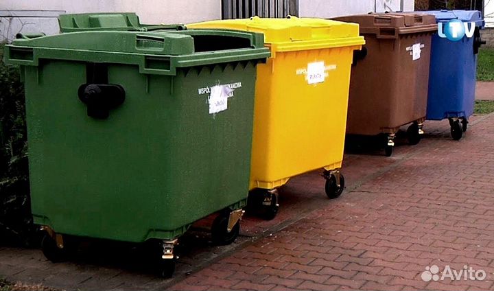 Пластиковый контейнер 1100л