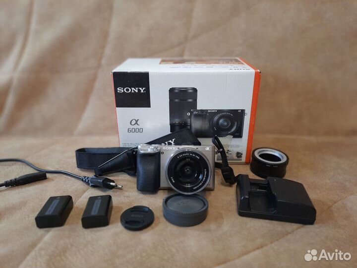 Фотоаппарат sony a6000