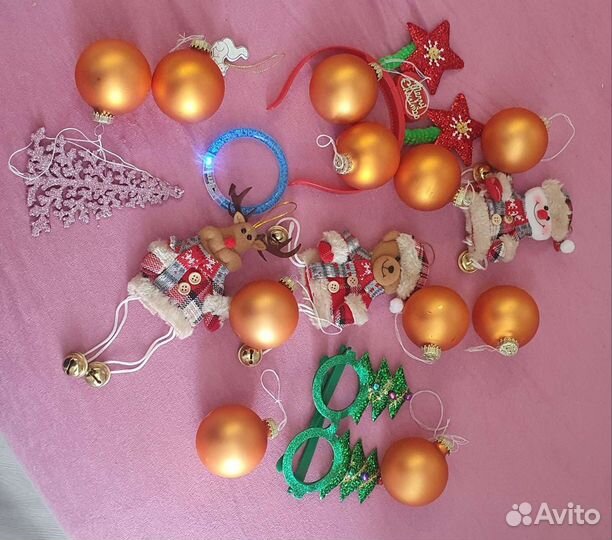 Набор елочных игрушек