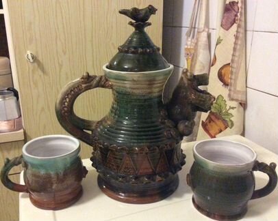 Сервиз керамический авторский