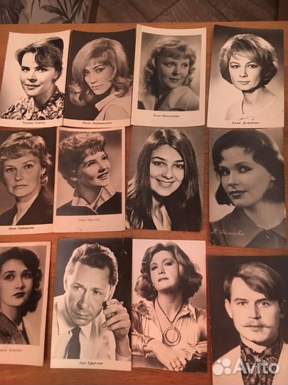 Фотографии артистов советского кино