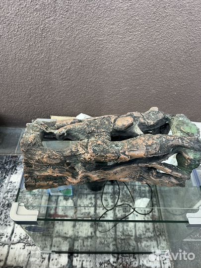 Декор для аквариума грот маскирующий помпу