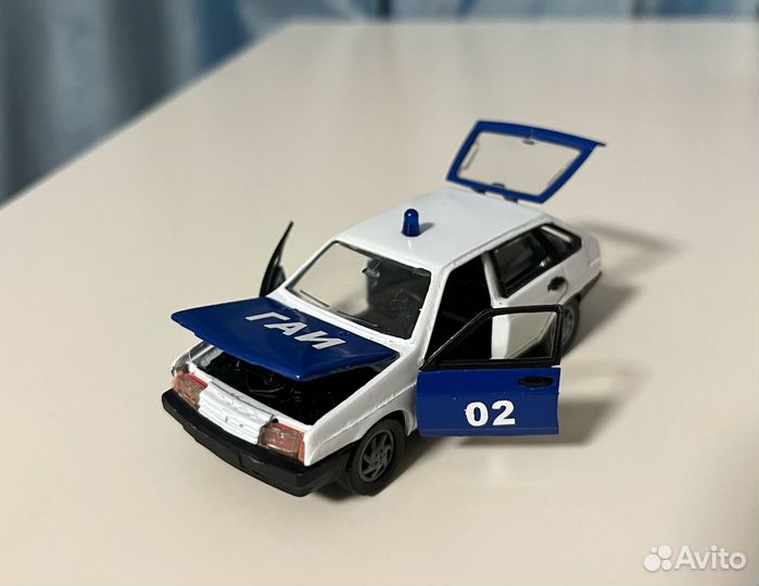 Модель автомобиля ваз 2109 гаи СССР