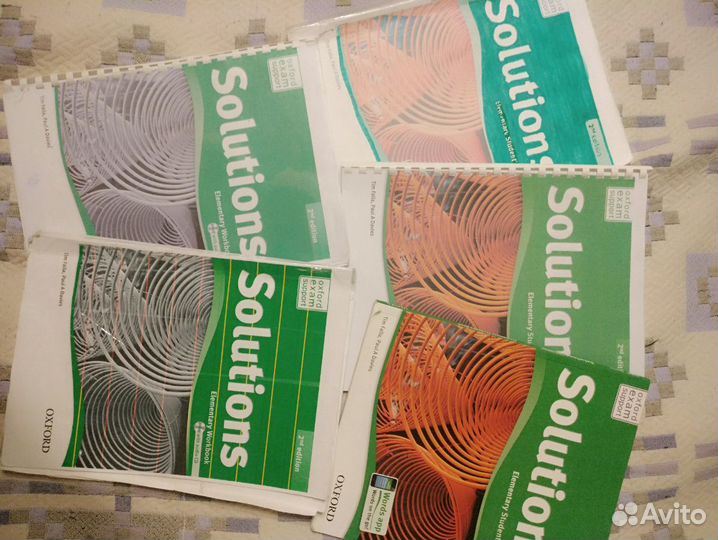 Учебники Solutions Oxford