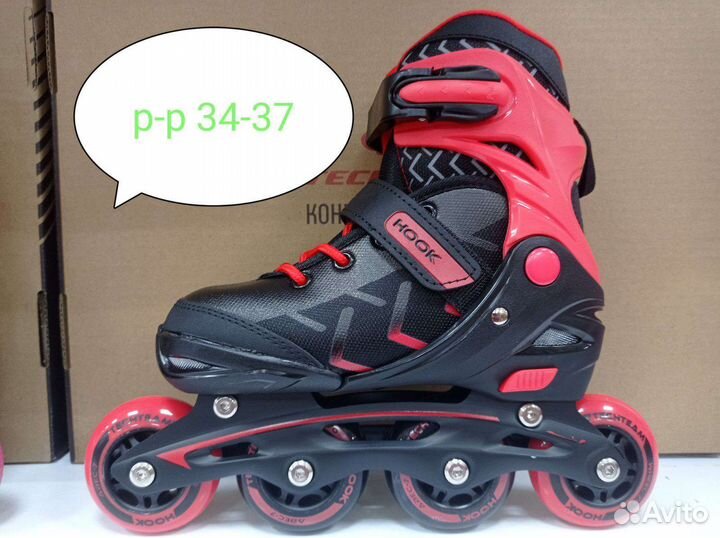 Роликовые коньки Tech Team Hook