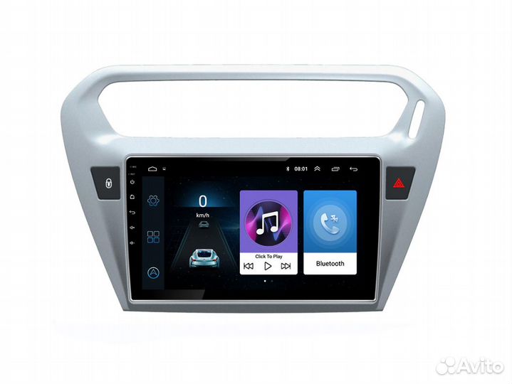 Магнитола Peugeot 301 / Citroen C-Elysee Android