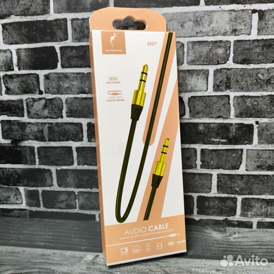 Аудио кабель Jack 3.5 AUX SR07