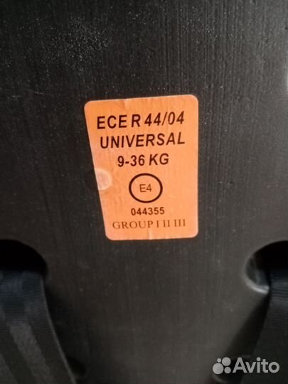 Автокресло 9-36