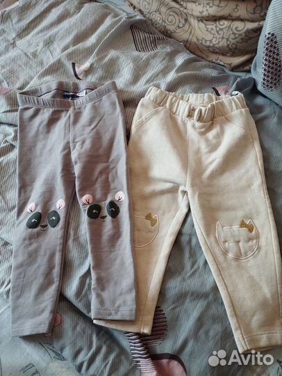 Штанишки на девочку 86