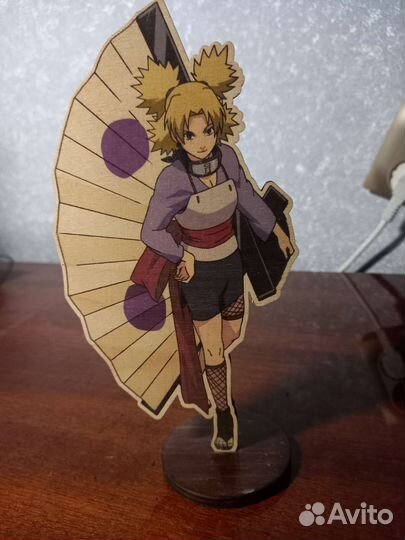 Деревянный стенд наруто