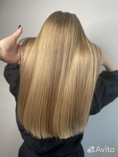 Кератиновое выпрямление