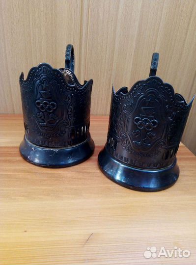 Подстаканник мельхиор СССР