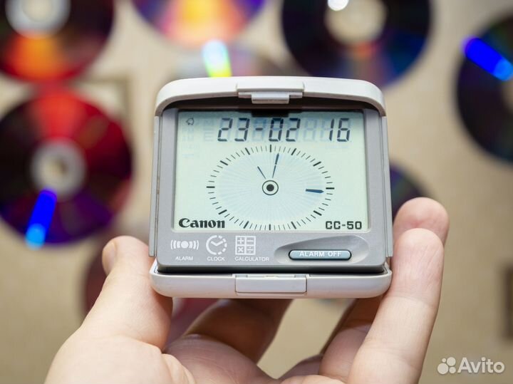 Canon CC-50 Alarm Clock Electronic Calculator