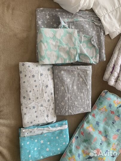 Постельное белье в детскую кроватку