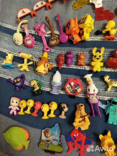 Игрушки из киндера и др. за 3фото