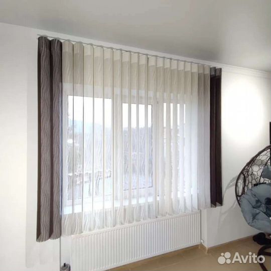 Шторы тюлевые