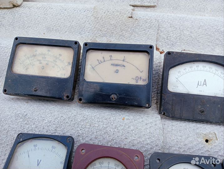 Вольтметры, амперметры, микроамперметры СССР