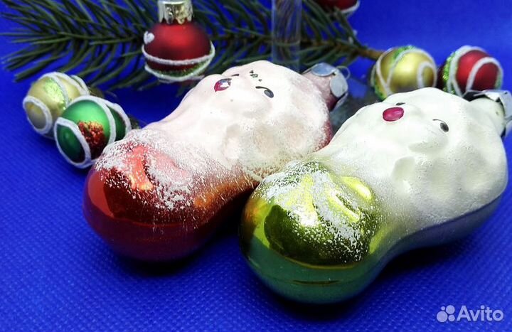 Елочная Игрушка СССР Малыш в Конверте 60-е годы