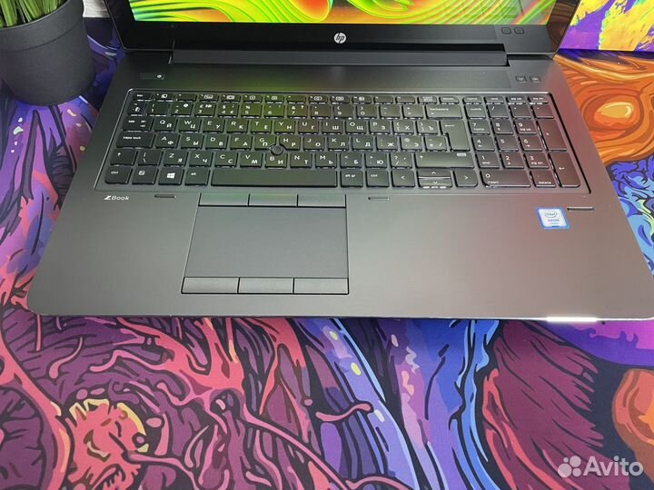 Сенсорный HP ZBook Studio G3 i7 nvidia quadro 32GB