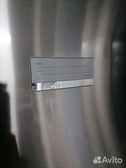 Новый холодильник bosch No Frost серый