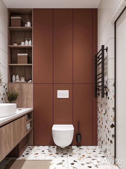 Санузел под ключ плиточные работы