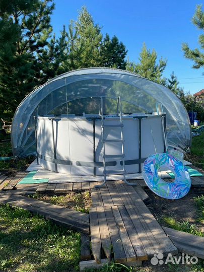 Купол для бассейна