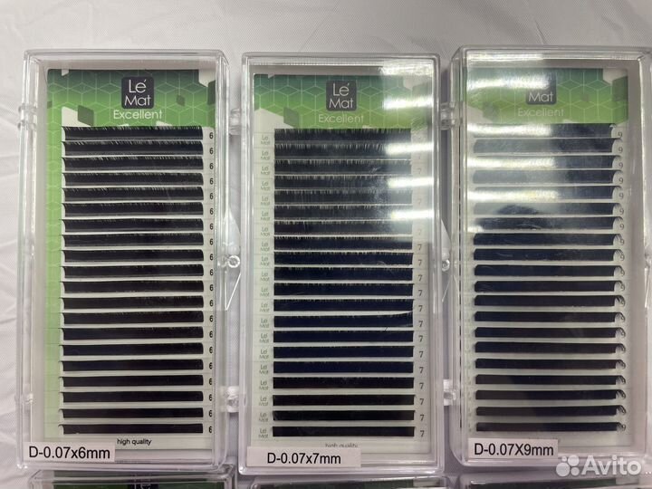 Ресницы для наращивания le mat