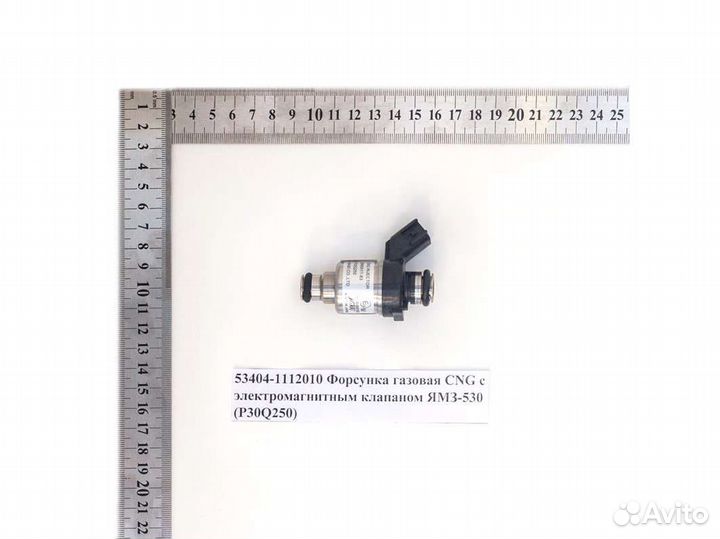 Форсунка газовая CNG с электромагнитн. Клапан. ямз