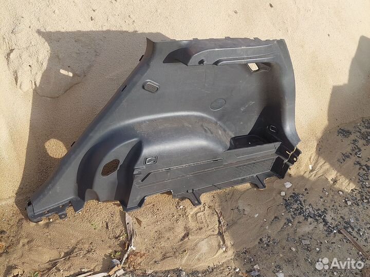 Накладка обшивка багажника хендай крета