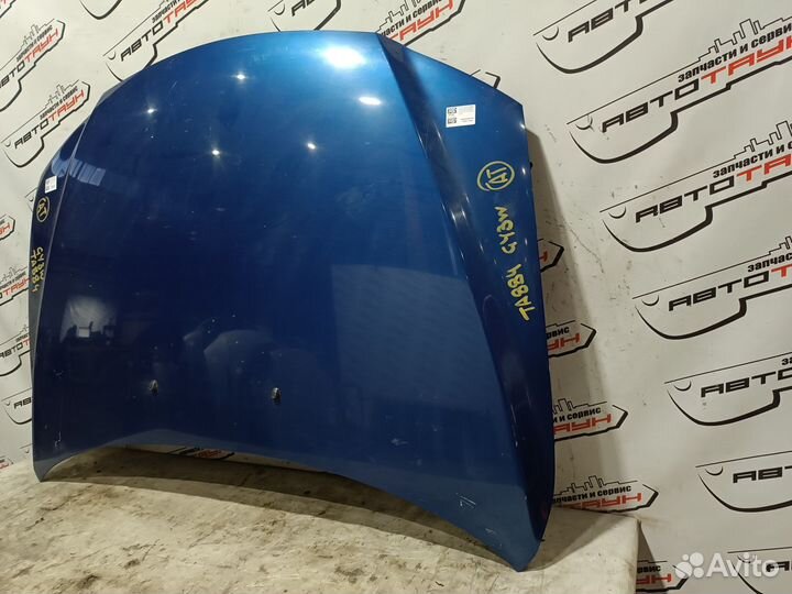Капот mazda atenza mazda6 GG GG3P GG3S ggep gges GY GY3W gyew gjya5231XA синий, 25B TA884